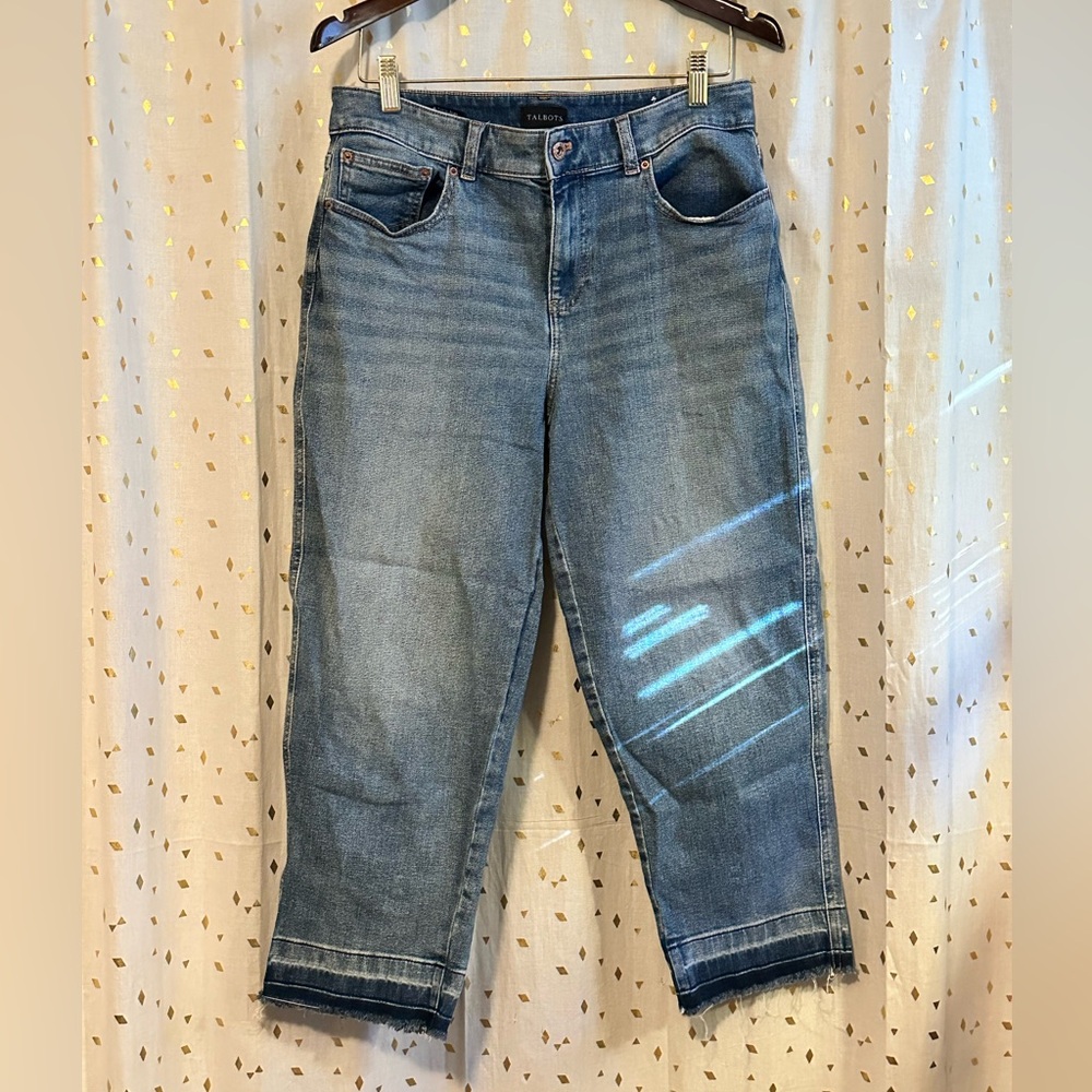 Talbots Raw Hem Crops
